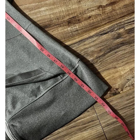 Lucy Gray Zip Up Hoodie Refer To Measurements Activewear Pockets Women’s - Picture 6 of 7